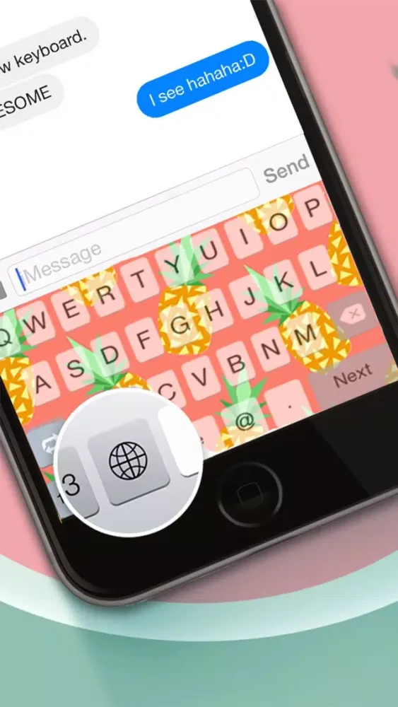 Custom Keyboard Rainbow : Cute Color & Wallpaper Keyboard Designs Themes Style Photo Skins應用截圖