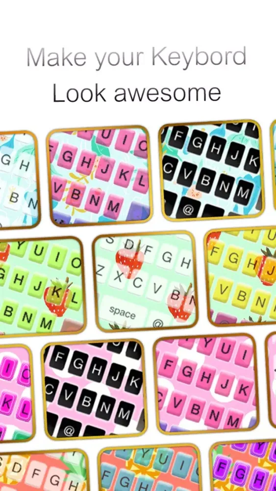 Custom Keyboard Rainbow : Cute Color & Wallpaper Keyboard Designs Themes Style Photo Skins應用截圖