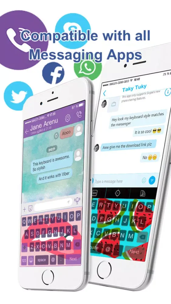 Custom Keyboard Rainbow : Cute Color & Wallpaper Keyboard Designs Themes Style Photo Skins應用截圖