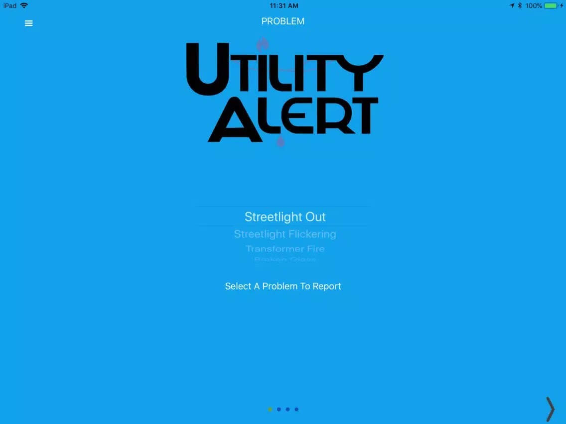 Capturas de pantalla de Utility Alert iPad 