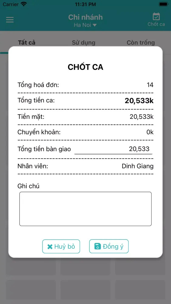 aSeller Nhân Viên Bán Hàng應用截圖
