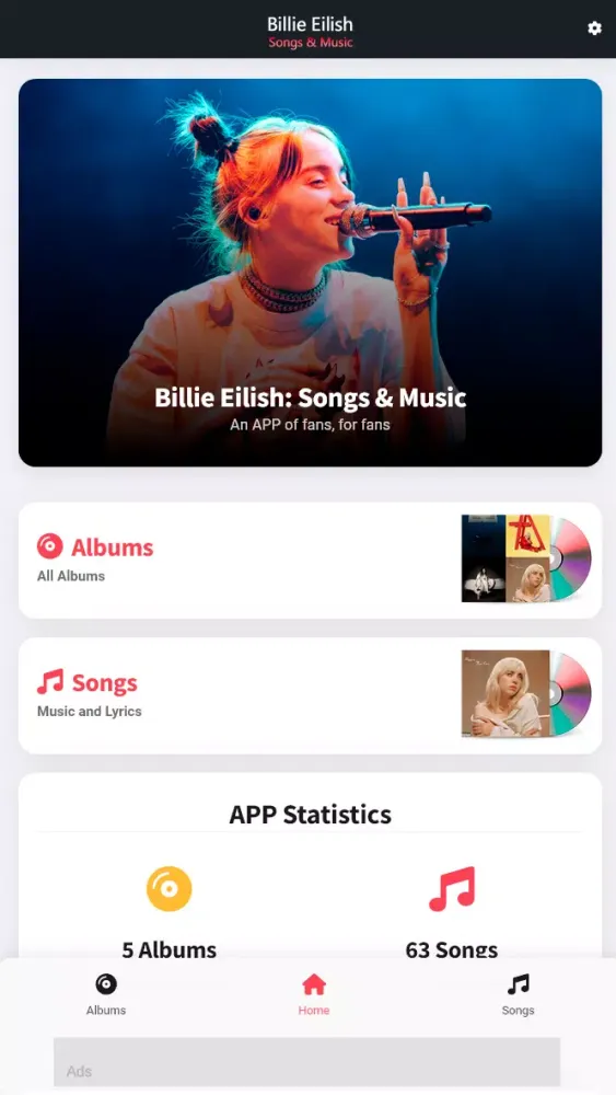 Billie Eilish: Songs & Music 스크린샷