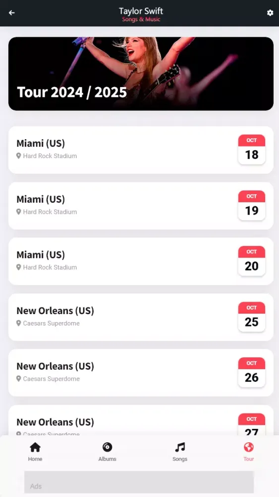 Taylor Swift: Songs & Music Screenshots