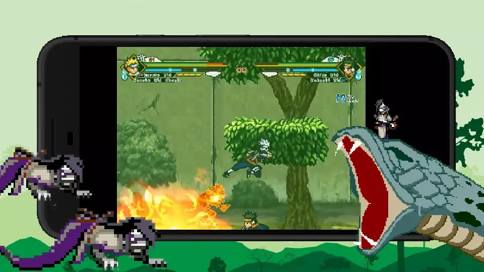 Tangkapan layar Ninja Return: Ultimate Skill