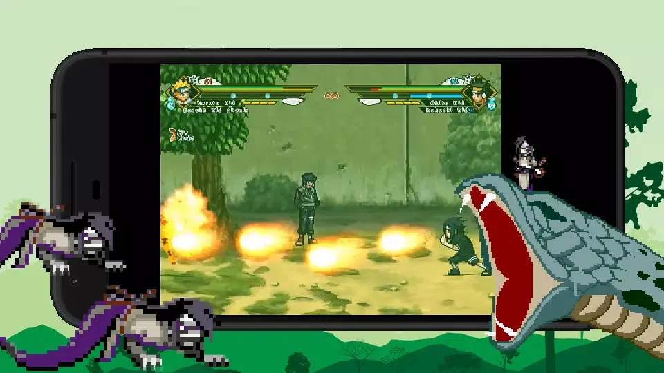 Tangkapan layar Ninja Return: Ultimate Skill