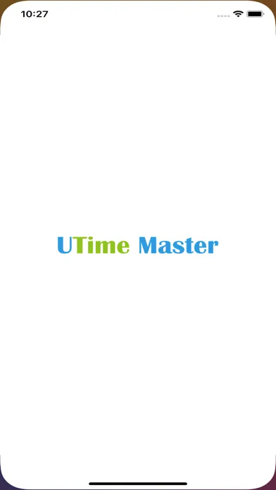 Tangkapan layar UTime Master
