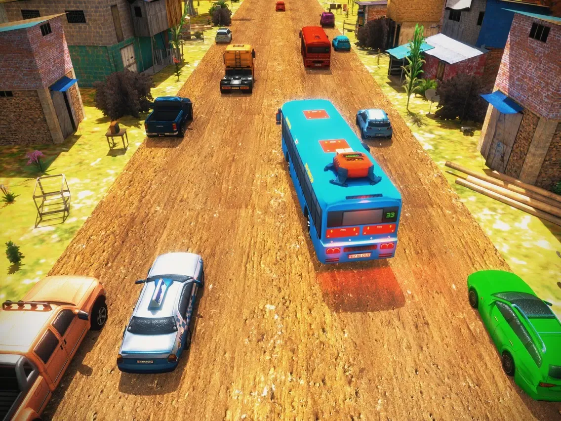 Rickshaw Road Traffic Run 3D iPad  স্ক্রিনশট
