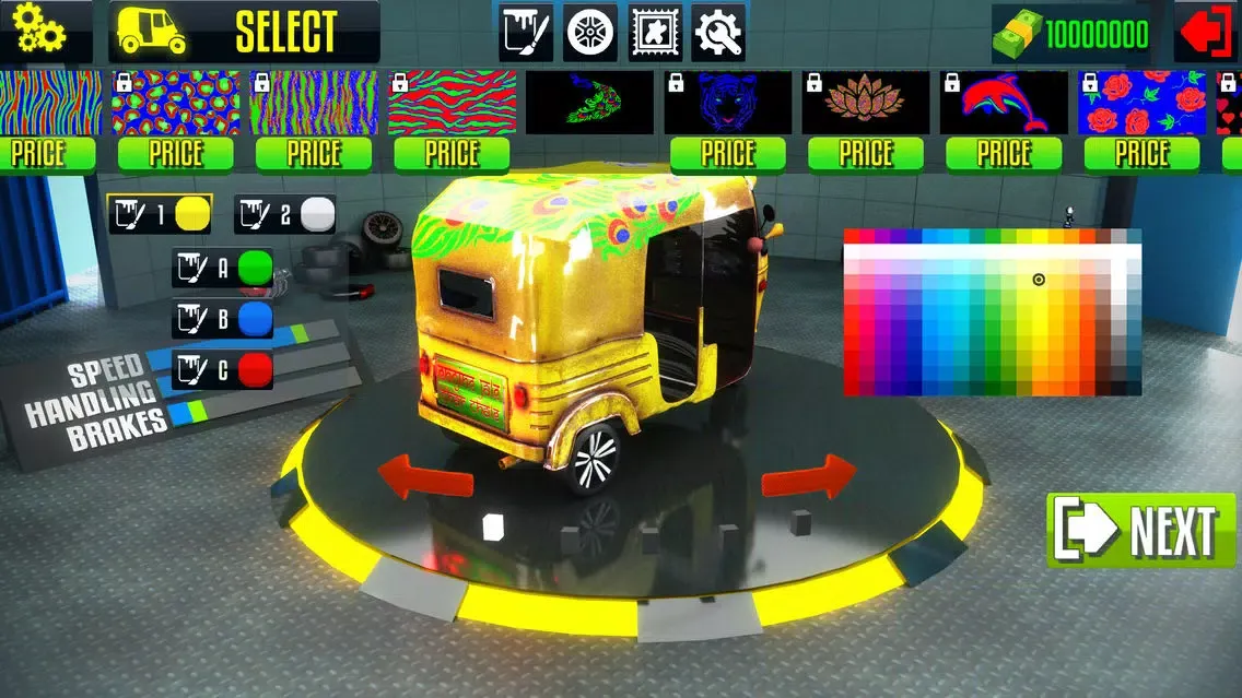 Rickshaw Road Traffic Run 3D স্ক্রিনশট
