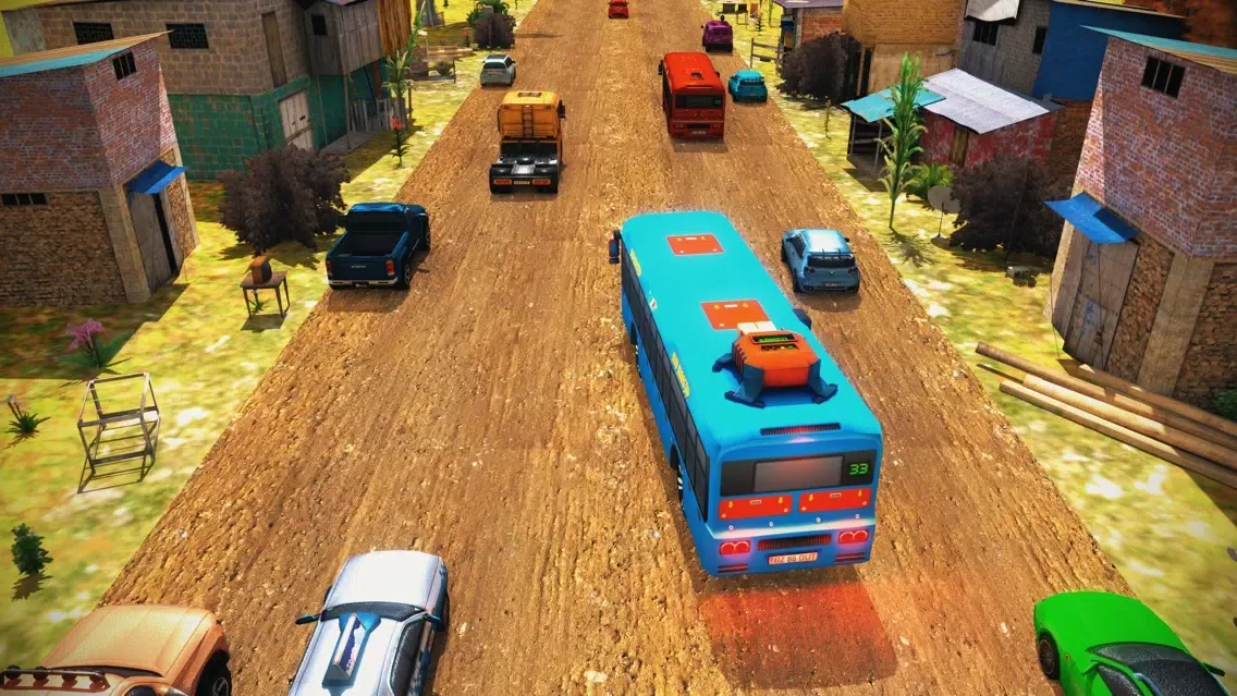 Rickshaw Road Traffic Run 3D স্ক্রিনশট