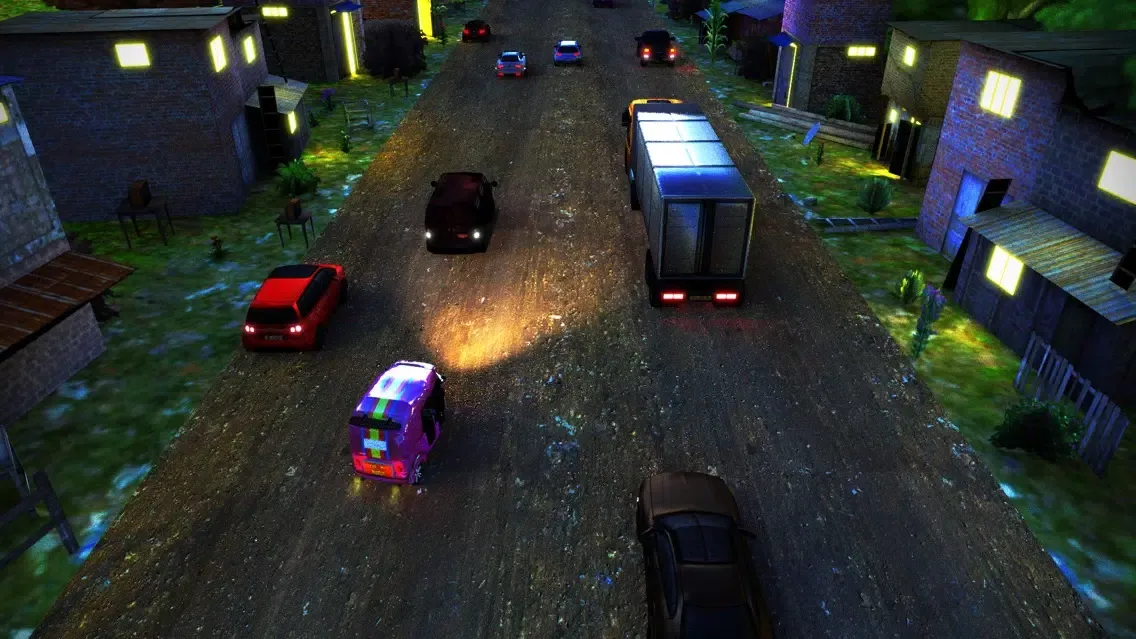 Rickshaw Road Traffic Run 3D স্ক্রিনশট