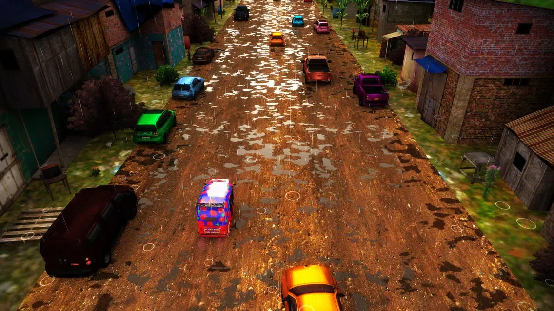 Rickshaw Road Traffic Run 3D স্ক্রিনশট