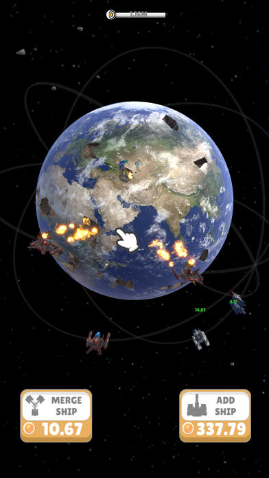 Destroy Planets Idle Game স্ক্রিনশট
