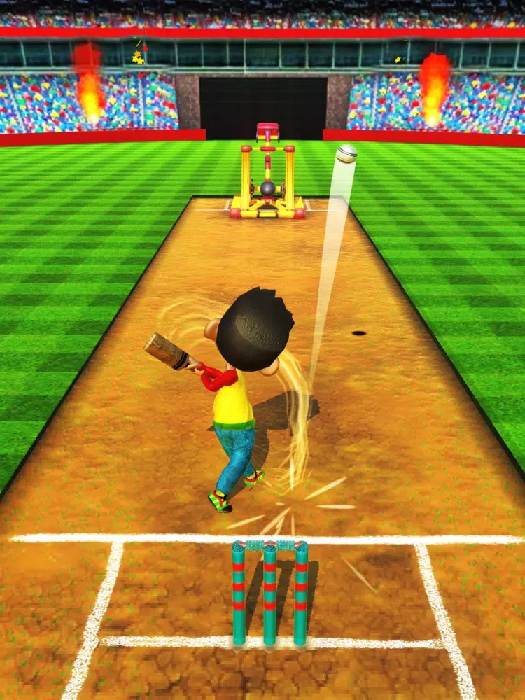 Full Toss Cricket Game 3D iPad  Screenshots