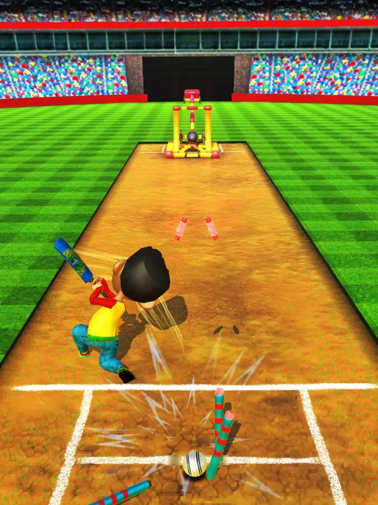 Full Toss Cricket Game 3D iPad  Screenshots