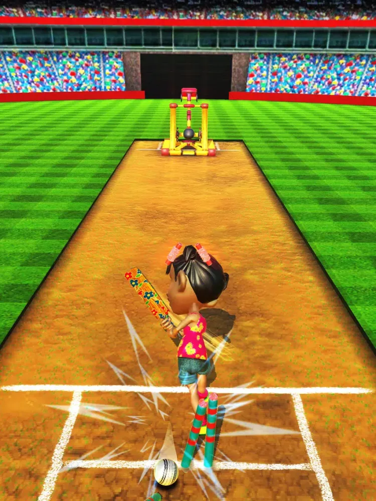 Full Toss Cricket Game 3D iPad  Screenshots