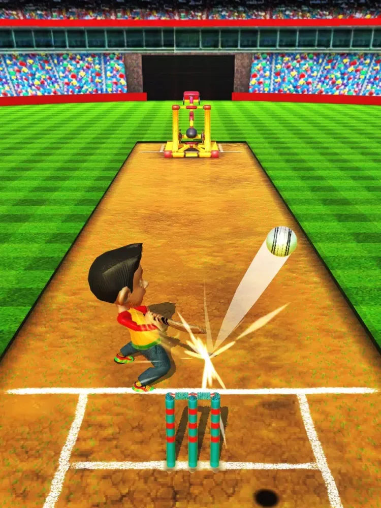Full Toss Cricket Game 3D iPad  Screenshots