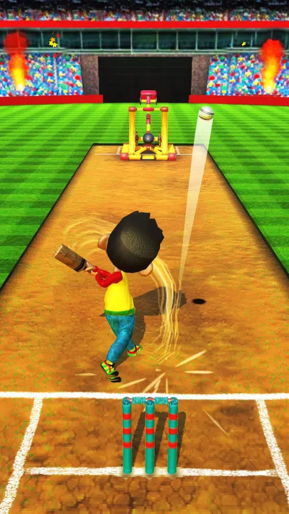 Full Toss Cricket Game 3D Screenshots