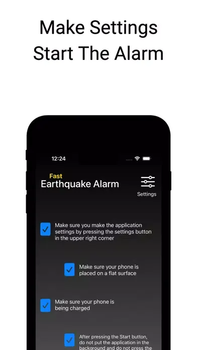 Fast Earthquake Alarm سکرین شاٹس