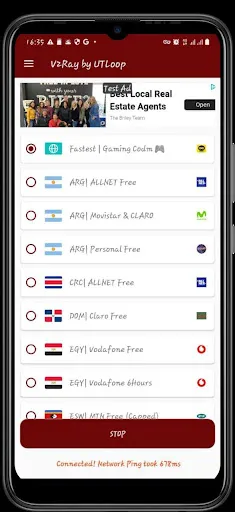 V2Ray by UTLoop: Vmess VPN Screenshots
