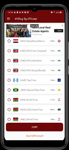 V2Ray by UTLoop: Vmess VPN Screenshots