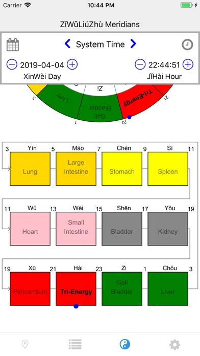 Tangkapan layar Chrono-Acupuncture