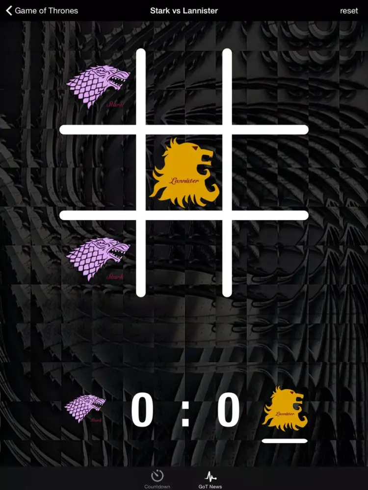 Tangkapan skrin Countdown - for Game of Thrones iPad 