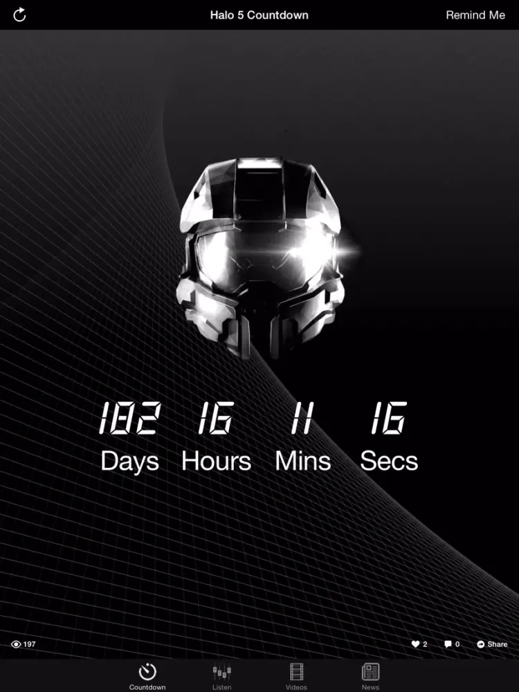 Capturas de pantalla de Countdown - Halo 5 Guardians edition iPad 