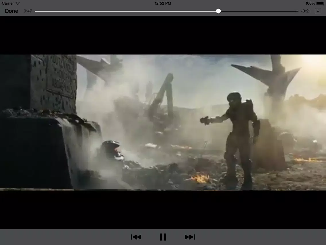 ภาพหน้าจอของ Countdown - Halo 5 Guardians edition iPad 