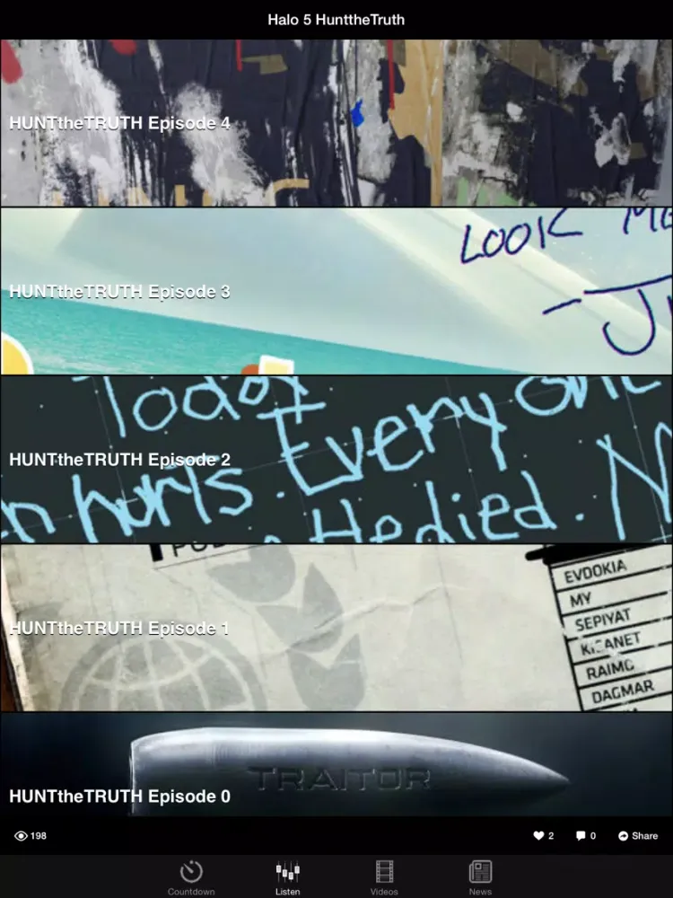 Capturas de pantalla de Countdown - Halo 5 Guardians edition iPad 