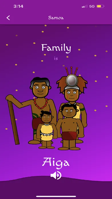 Captures d'écran de Samoan Language