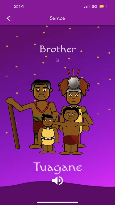 Captures d'écran de Samoan Language
