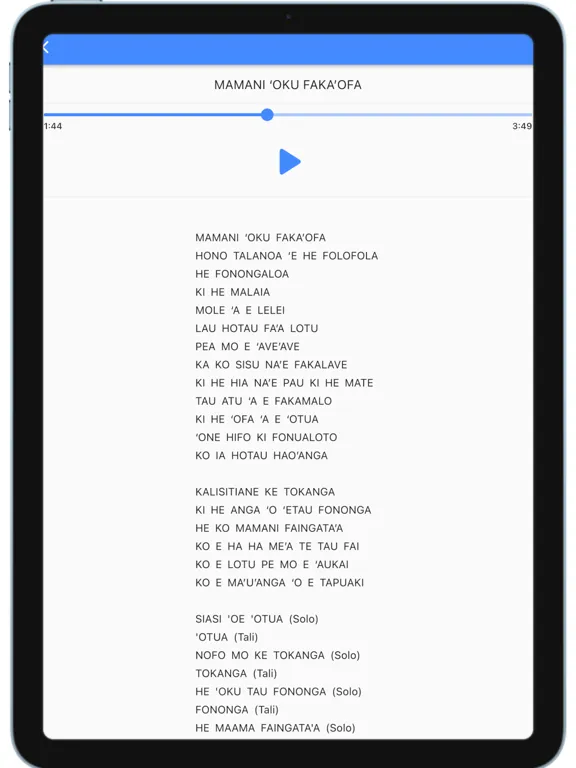 Ảnh chụp màn hình của STH Himi iPad 