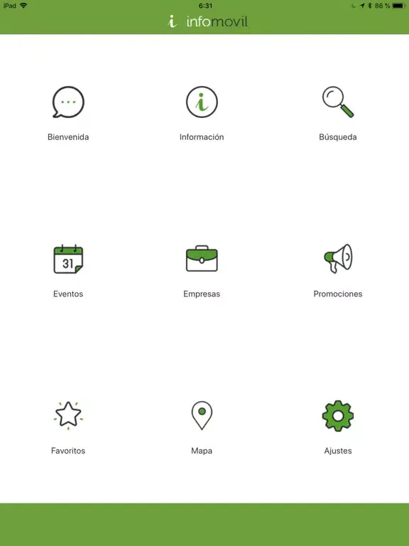 Screenshot di Infomovil iPad 