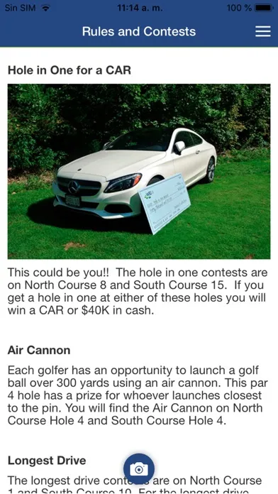Captures d'écran de WEI Golf Tournament App