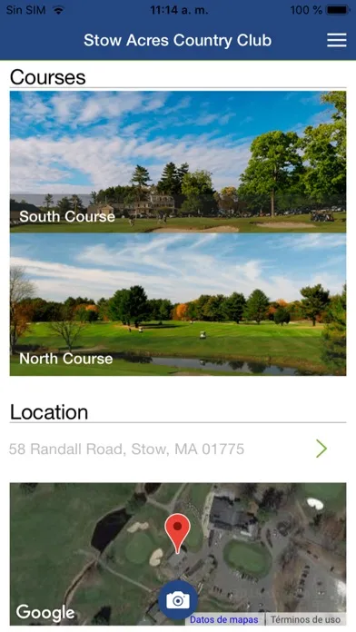 Captures d'écran de WEI Golf Tournament App