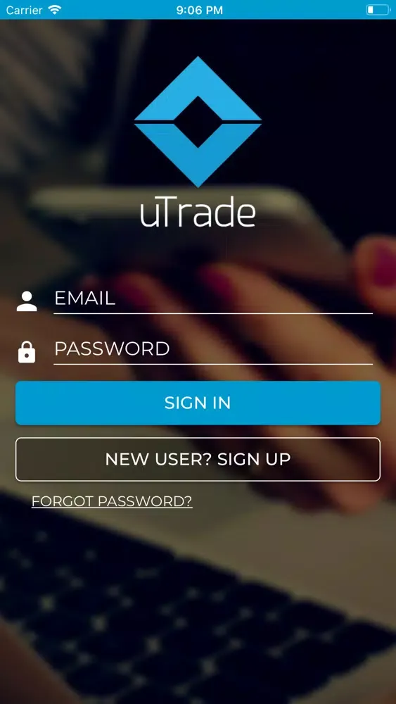 Screenshot di Utrade Virtual Trading