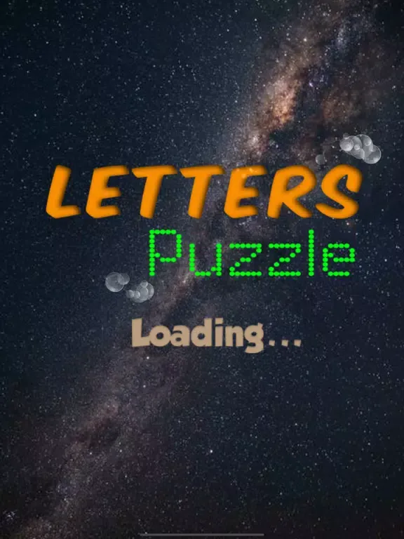 Capturas de pantalla de Letters Puzzle iPad 
