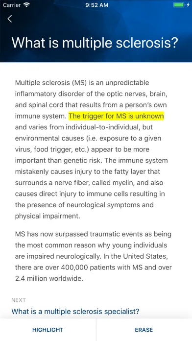 Pre-Meet: Multiple Sclerosis Ekran Görüntüleri