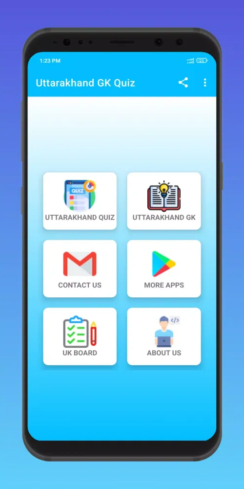 Screenshot di Uttarakhand GK Quiz