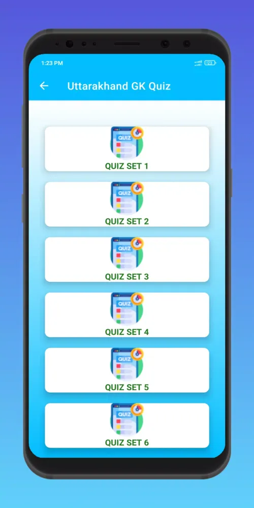 Screenshot di Uttarakhand GK Quiz