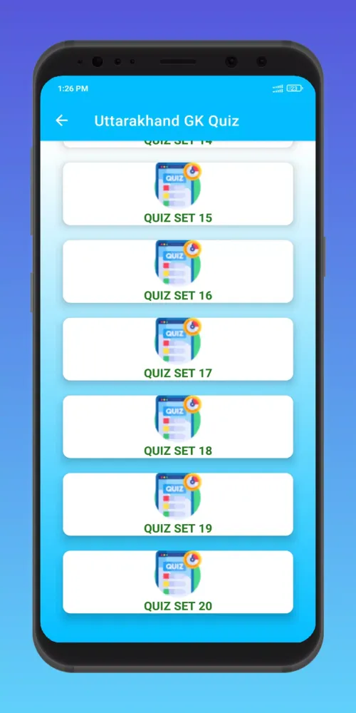 Screenshot di Uttarakhand GK Quiz