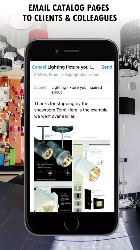Screenshot di LightPholio