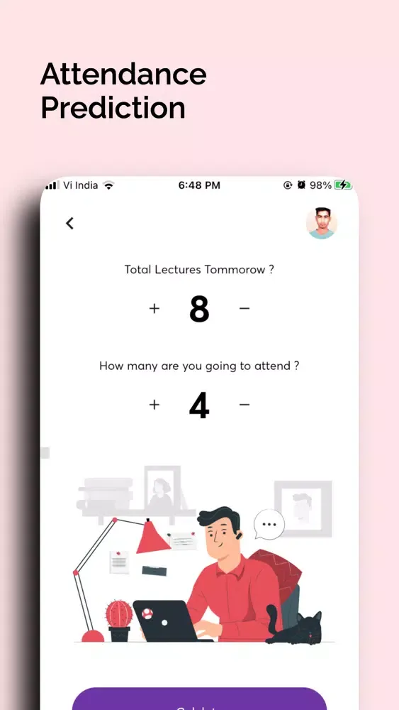 Скриншоты IPEC Student's app