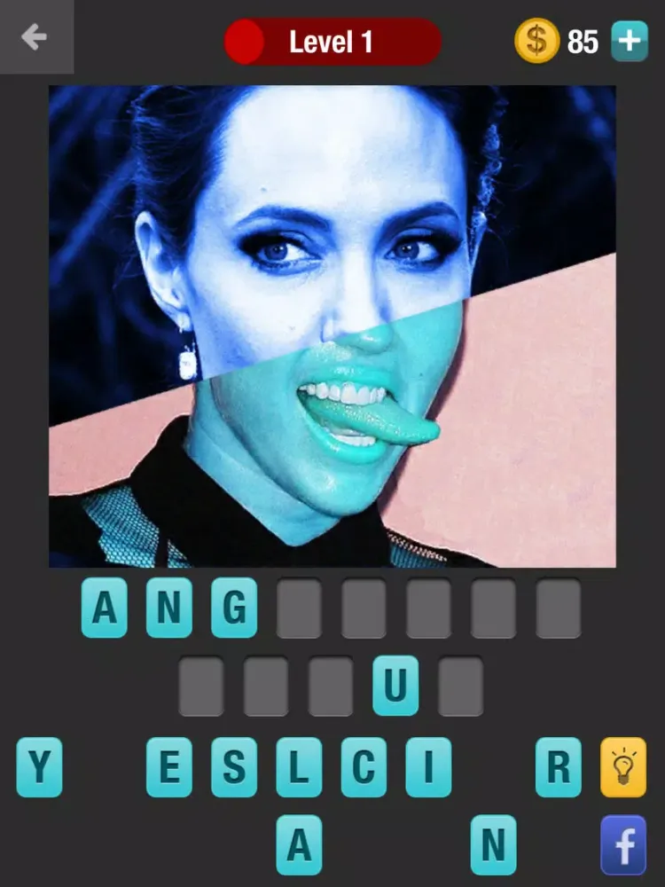 Ảnh chụp màn hình của Guess Celebrity Mashup: a challenging trivia quiz game iPad 