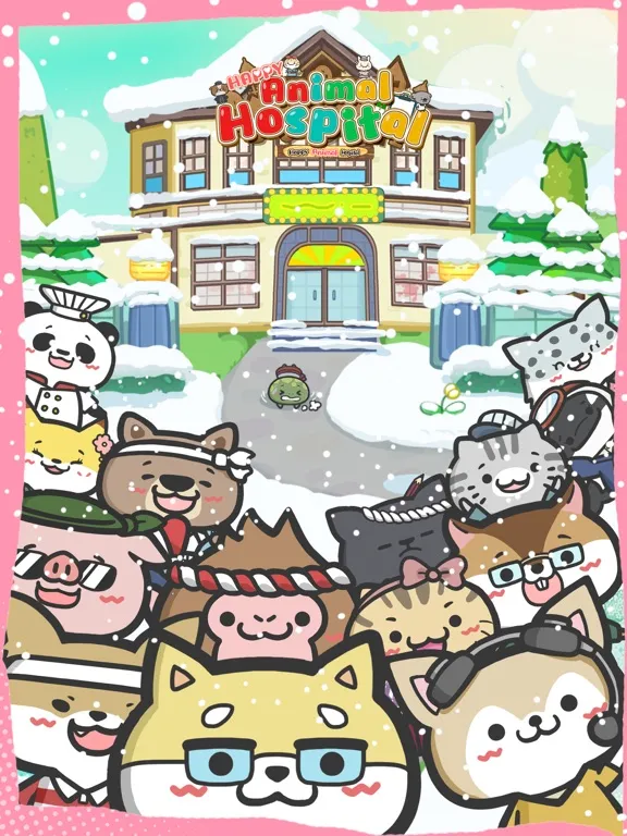 Tangkapan skrin Happy Animal Hospital iPad 