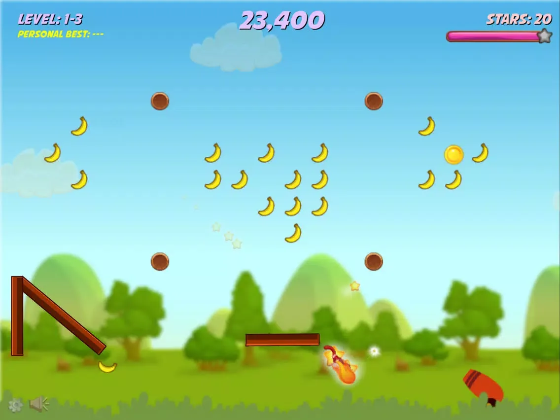Capturas de pantalla de Hungry Monkey Cannon iPad 