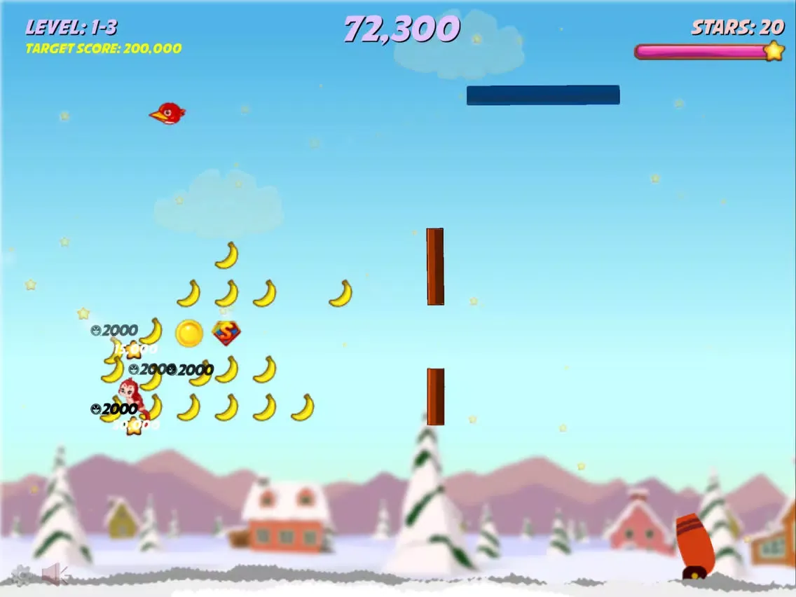 Capturas de pantalla de Hungry Monkey Cannon iPad 