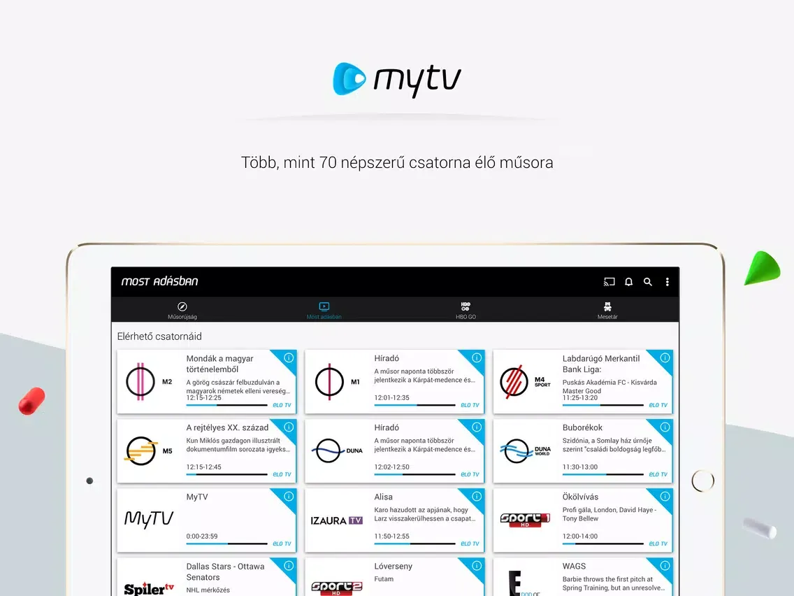 Telenor MyTV iPad  স্ক্রিনশট