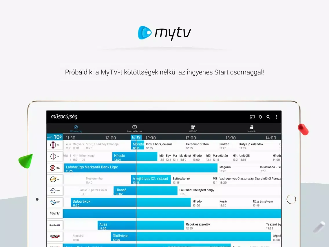 Telenor MyTV iPad  স্ক্রিনশট