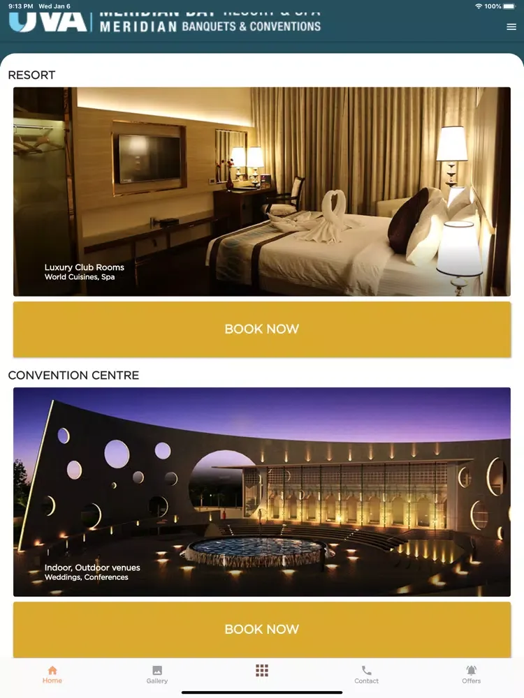 Uva Meridian Bay Resort & Spa iPad  Screenshots